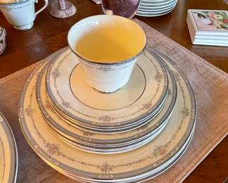 Royal Doulton china, service for 12