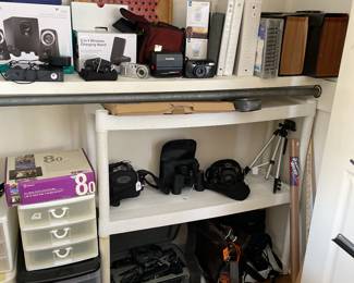 cameras, binoculars & misc