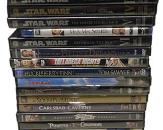 Assorted popular DVDS