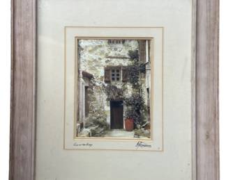 Hand Signed Framed Print