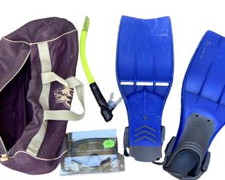 Snorkel and Fins
