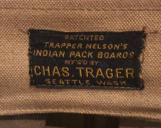 Label on backpack