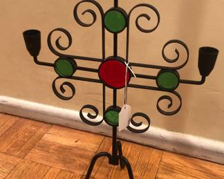 Ystad candelabra by Gunnar Ander, Sweden (16” tall) 