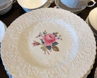 Detail of Spode plate 