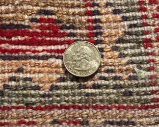 Back side of 10 x 15 ft. rug