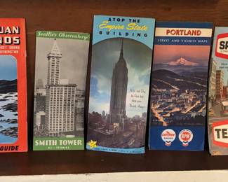 Vintage maps & travel ephemera from the NW & beyond