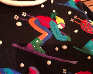 Detail of sweater