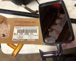 Porsche car mirror new in box