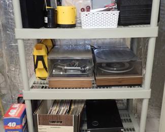 LOTS OF STEREO/ RECORD PLAYERS -  EQUIPMENT I NEED TO UNPACK