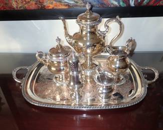 SILVER TEA SET