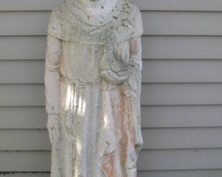 St. Francis and yes he is tall.