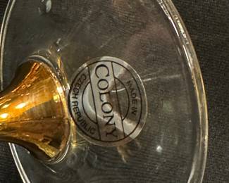 Colony stemware 
