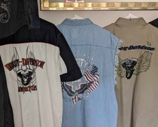 Harley shirts XL