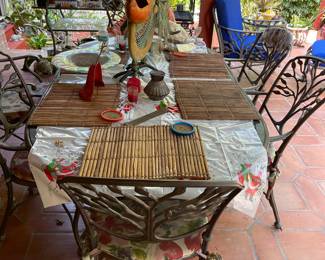 Patio Furniture  Wrought Iron