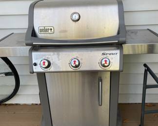 WEBER SPIRIT GRILL AND TANK