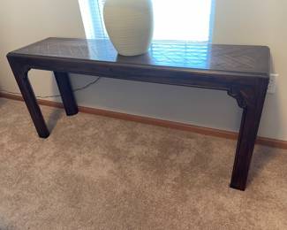 PARQUETRY CONSOLE TABLE