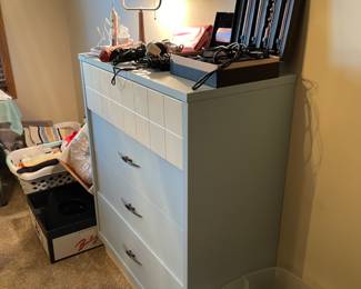 DRESSER, LAMPS AND MORE