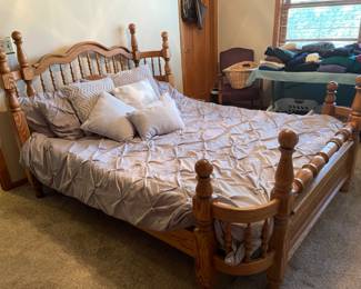 QUEEN BED FRAME (Mattress not included)