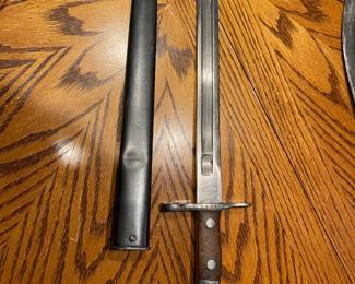 PRE WW1 BAYONET AND SCABBARD