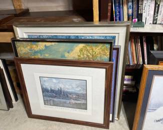 LOADS OF ARTWORK, PAINTING AND PRINTS