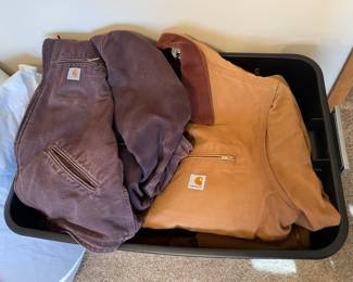 CARHARTT OVERALLS AND COATS