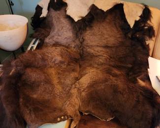 Buffalo hide