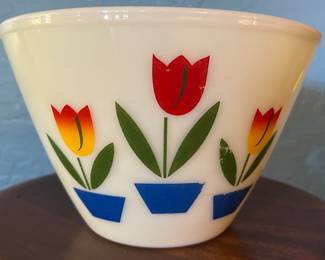 Vintage Fire King Tulip Bowl