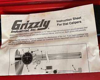 Grizzly Dial Calipers