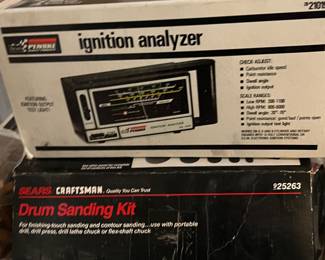 Ignition Analyzer, Drum Sanding Kit