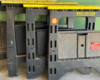 Storehorse Folding Sawhorses 2 pair