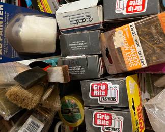 Fasteners, Nails, Screws...