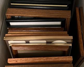 Frames (many handmade)