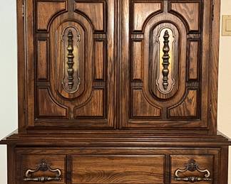 Vintage American Drew Highboy/Wardrobe