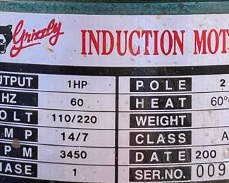 Grizzly Industrial Dust Collector