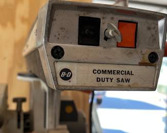 Black and Decker Commercial Saw