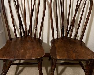 Set/6 Vintage Windsor Chairs