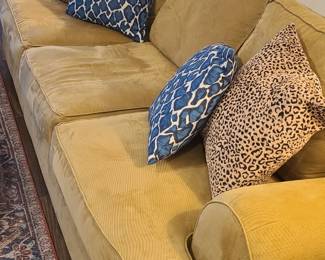 Nice, Comfortable sofa made by Bauhaus made in USA
●Leopard print pillows removed from sale by owner●