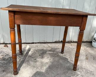 Primitive side table