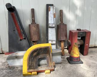 ca. 1877-1920 Wood foundry molds for sand casting. Ready for your most creative, industrial, steam-punk, architectural design ideas! 