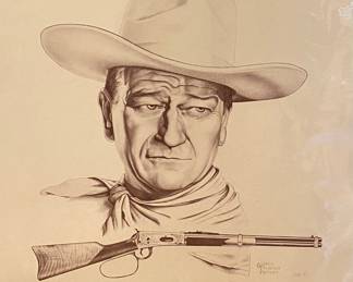 John Wayne Artwork 