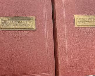 Vintage Wildlife Stamp Albums 