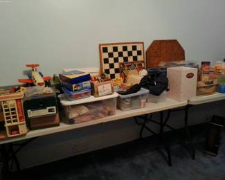 VINTAGE TOYS, GAMES, BARBIES & G I JOE