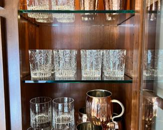 Godinger crystal ‘Palm Tree’ tumblers and more