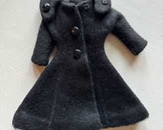 1960’s hand made wool coat - Barbie size