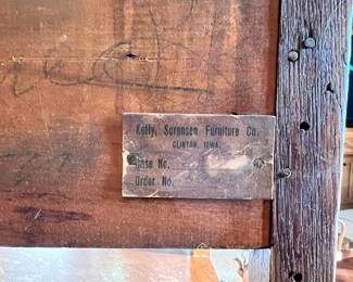 Antique Kelly Sorensen Furniture Co. cabinet