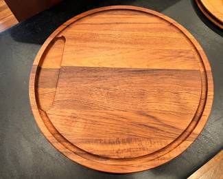 Vintage Scan Look Danish Modern teak serving board