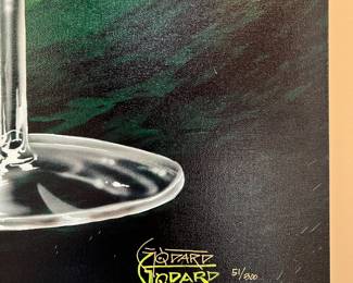 Michael Godard giclee canvas print, Signed and Numbered 51/300