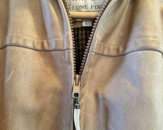 Ladies vintage Lone Pine leather jacket 