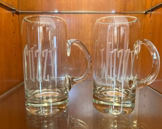 Fun vintage ‘Fuzzy - Wuzzy’ steins