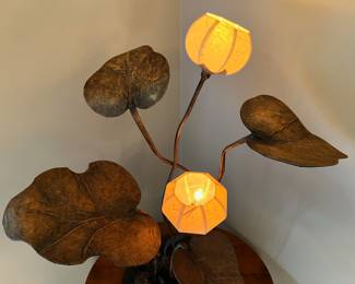 Touch sensor organic table lamp